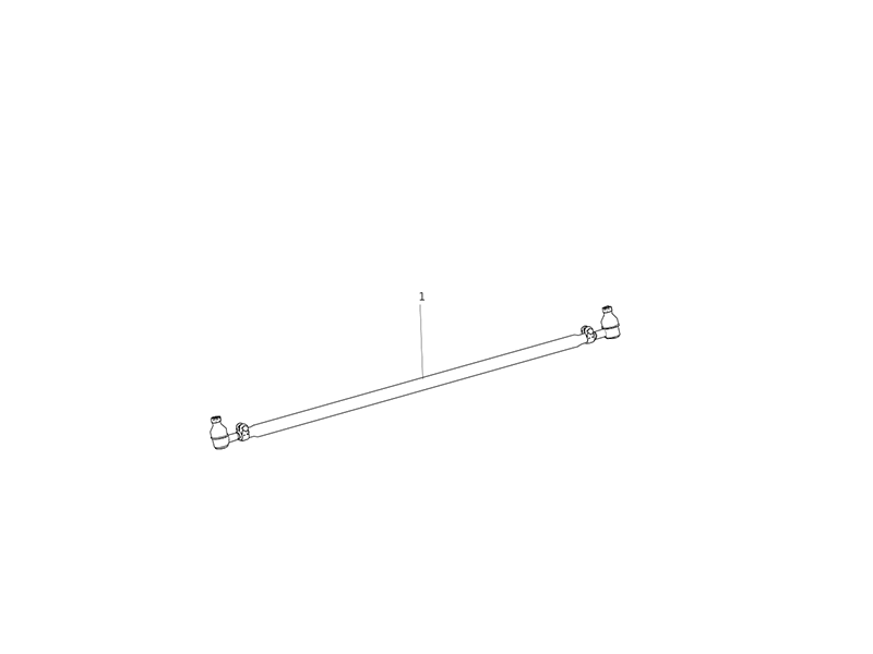 Sitrak Steering Crossbar Assembly