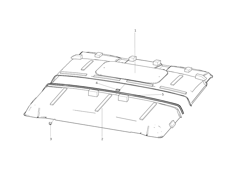 Sitrak Top Liner With Sunroof (Narrow, Long)