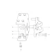 Sitrak Tow Hook For Lightweight Tail Beam (Tga/With Reinforcement Plate)