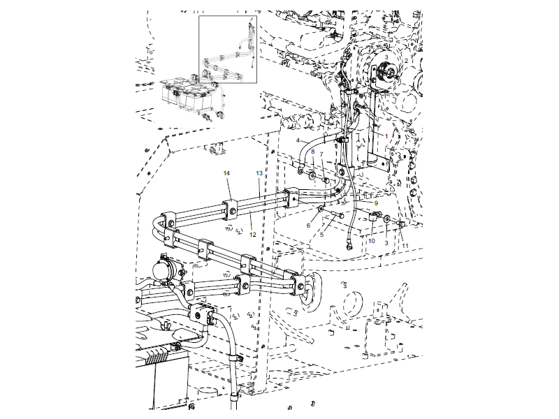 XCMG Battery Cable Assembly