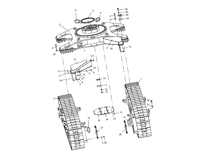 XCMG Chassis Assembly