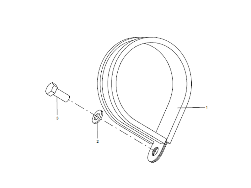 XCMG Clamp Assembly