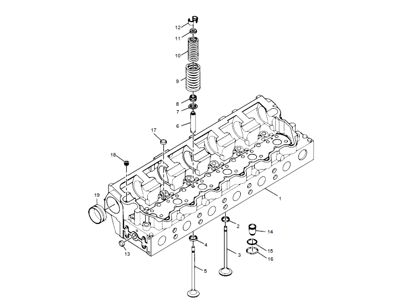 XCMG Cylinder Cover