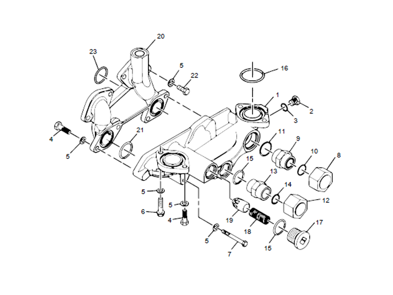 XCMG Cylinder Plug
