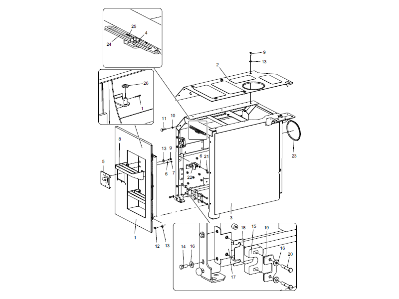 XCMG Electrical Box