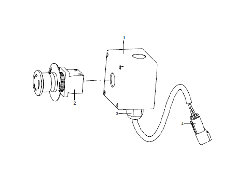 XCMG Emergency Stop Switch Assembly
