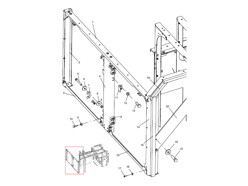 XCMG Frame Assembly