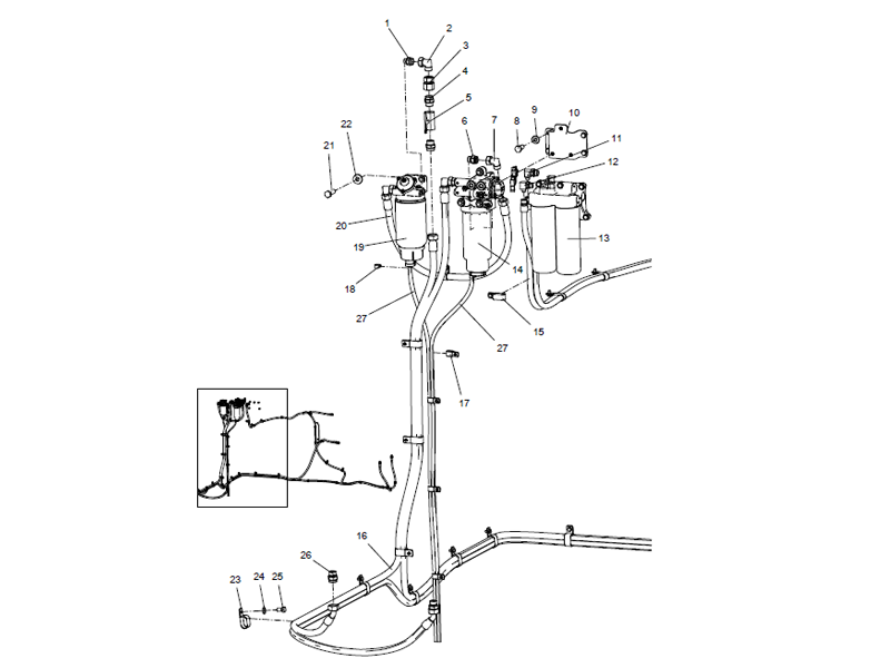 XCMG Fuel System