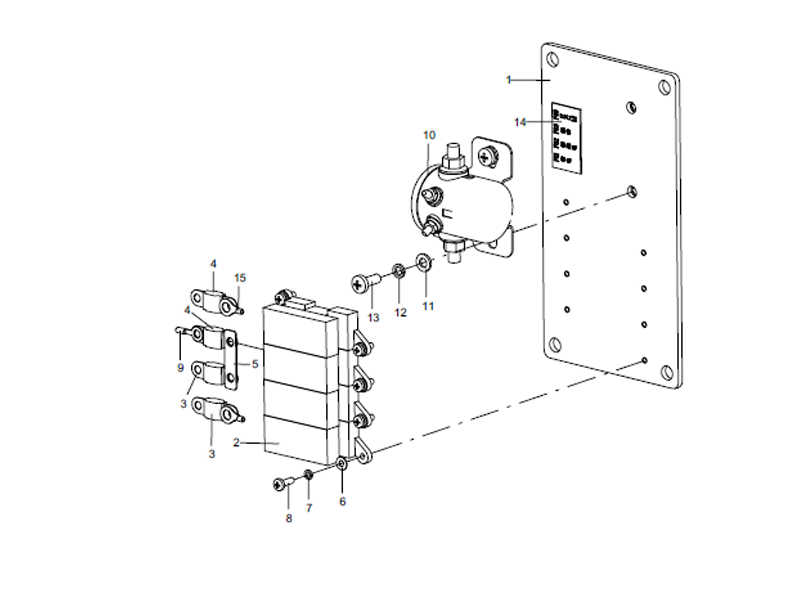 XCMG Fuse Relay Assembly