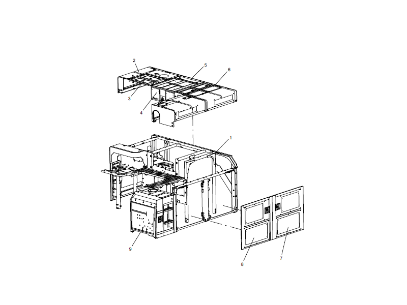 XCMG Hangar Assembly
