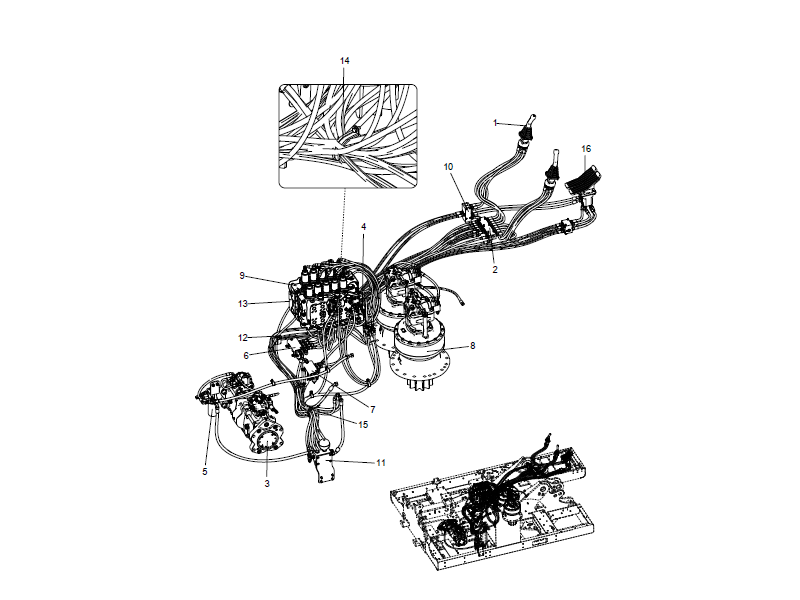 XCMG Hydraulic Pilot Operating System