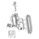 XCMG Left Longitudinal Beam Assembly