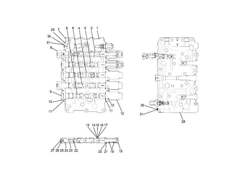 XCMG Main Valve