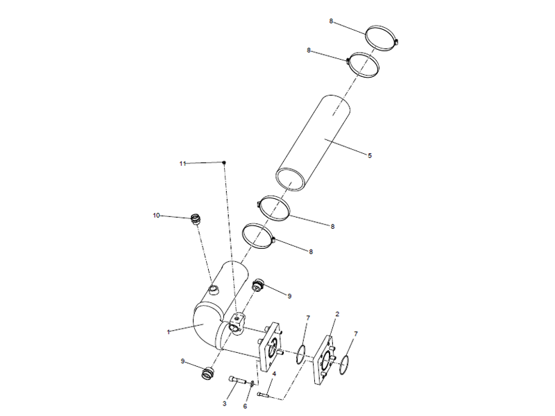 XCMG Oil Absorption Assembly