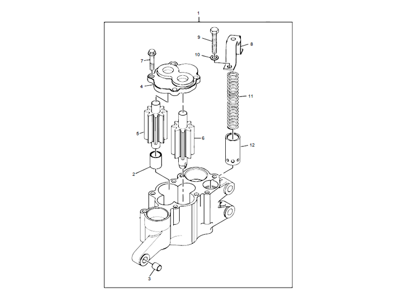 XCMG Oil Pump