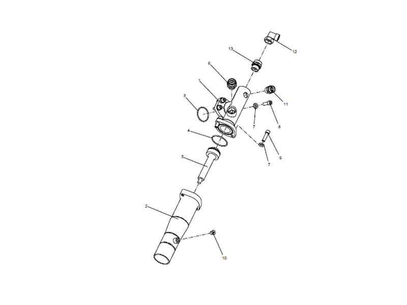 XCMG Oil Return Check Valve Assembly