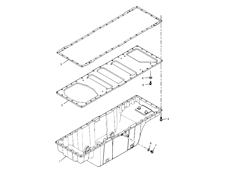 XCMG Oil Sump