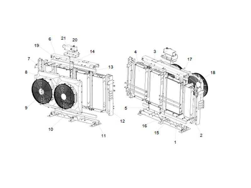 XCMG Radiator