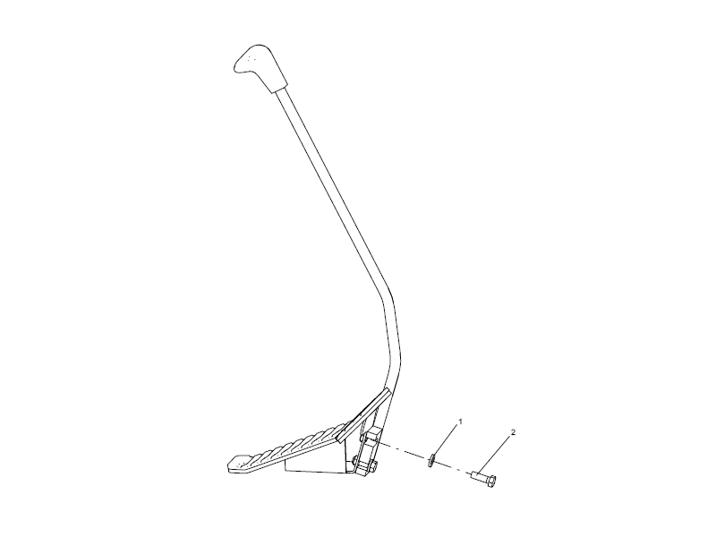 XCMG Right Control Lever Assembly