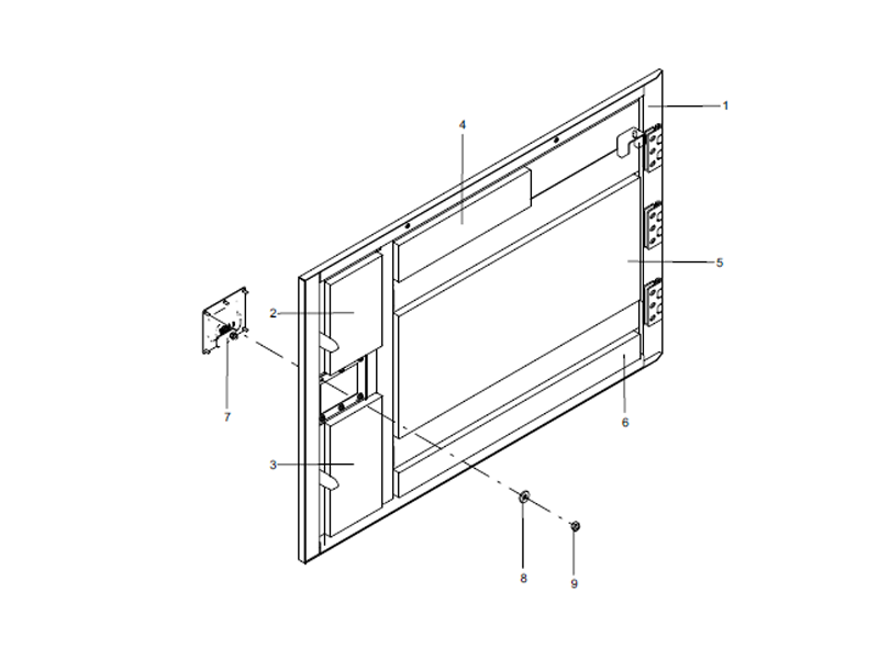 XCMG Right Door