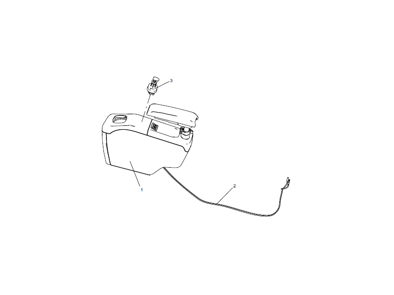 XCMG Right Handrail Box Assembly