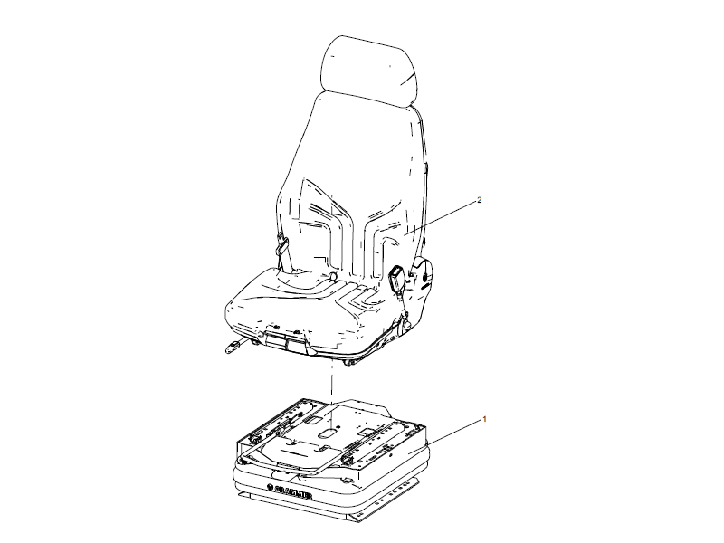 XCMG Seat