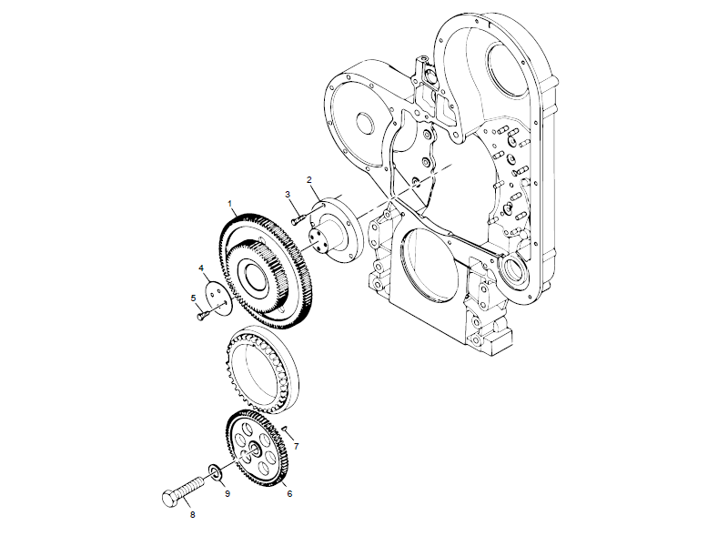 XCMG Timing Box Gear