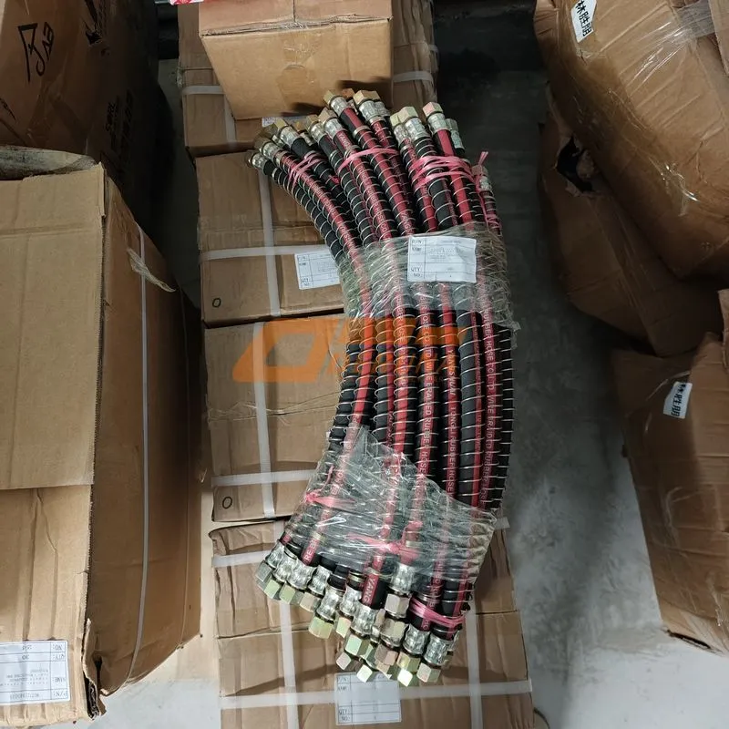 Brake Hose Assembly with Protective Spring