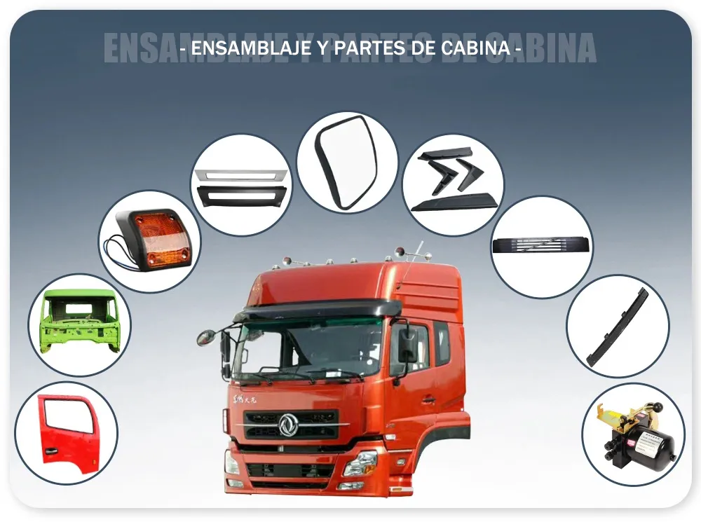 dongfeng-ENSAMBLAJE Y PARTES DE CABINA
