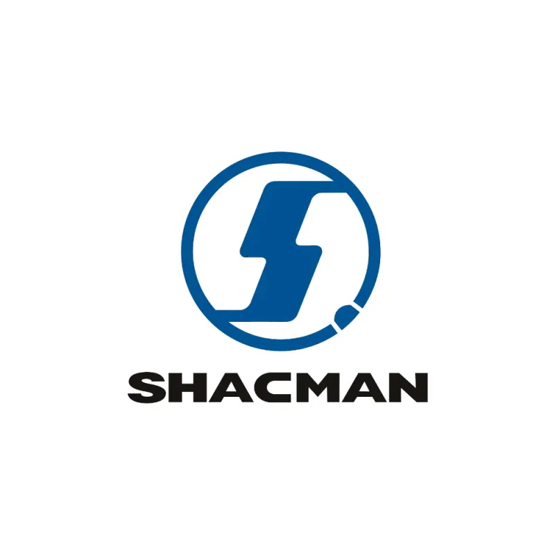 Shacman truck logo front grille emblem detail